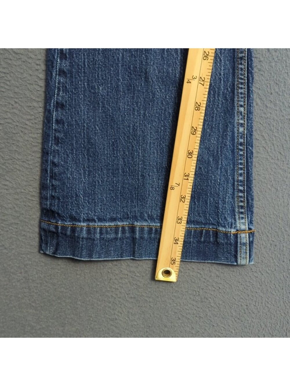 Kimes Ranch Jeans Women's 0x36 Blue Jennifer High Rise Wide Flare Leg Western - Picture 10 of 14